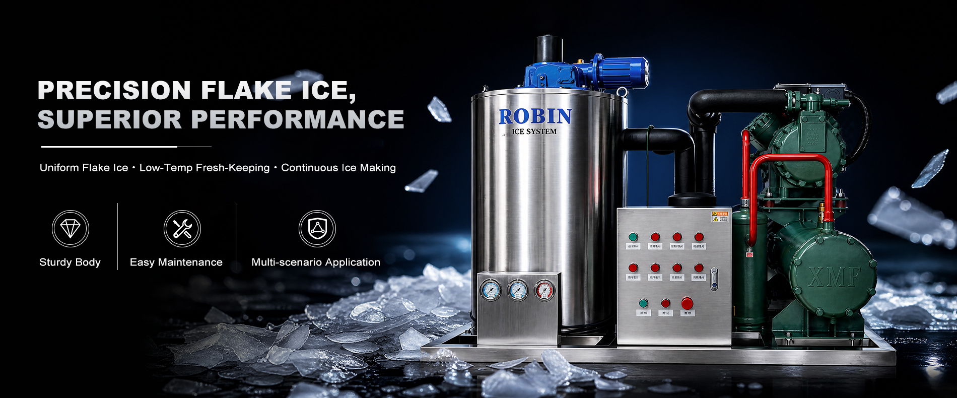 Block ice machine