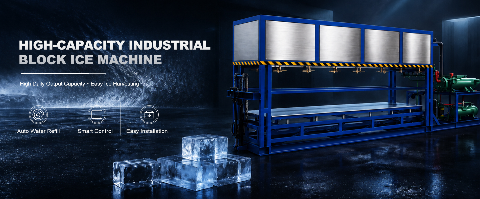 Cube ice machine