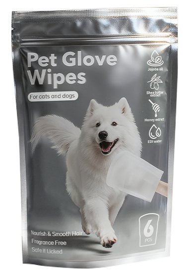 Pet Glove Wipes (6 piece/pack) – Large Square