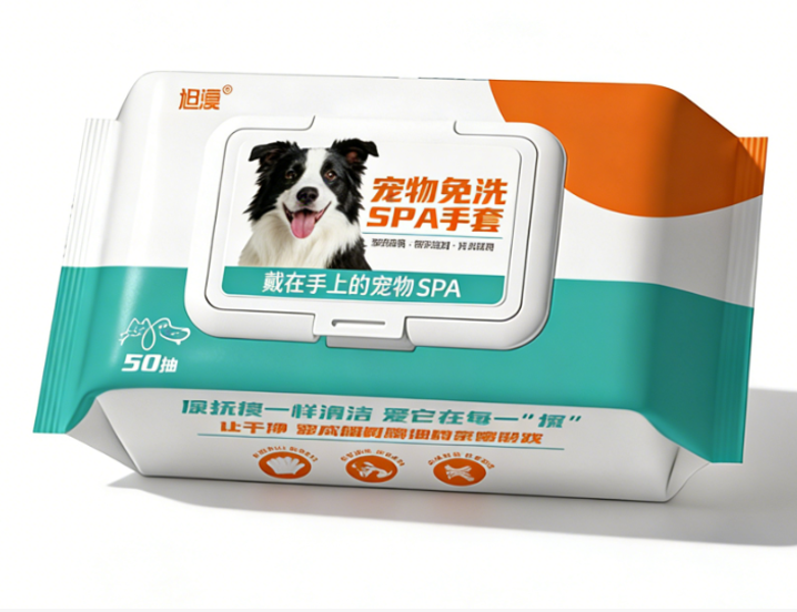 Pet Glove Wipes (50 piece/pack)