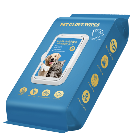 Pet Glove Wipes (20 piece/pack)